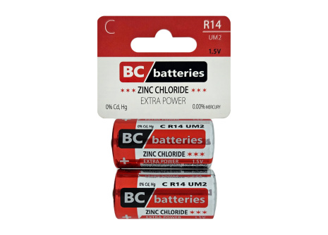 BC C-R14 UM2 Extra power féltartós 1,5V / 2db-os BLISZTER