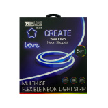 TR-32N Flexibilis NEON LED szalag - kék 1,8m  USB-vel Trixline